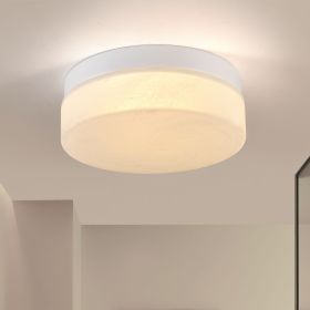 12 Inch LED Ceiling Light, 24W Flush Mount Ceiling Light,Round Low Profile Ceiling Lights for Bedroom, Living Room, Dining Room(White)